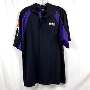 FedEx Ground L Polo Work Uniform Stan Herman